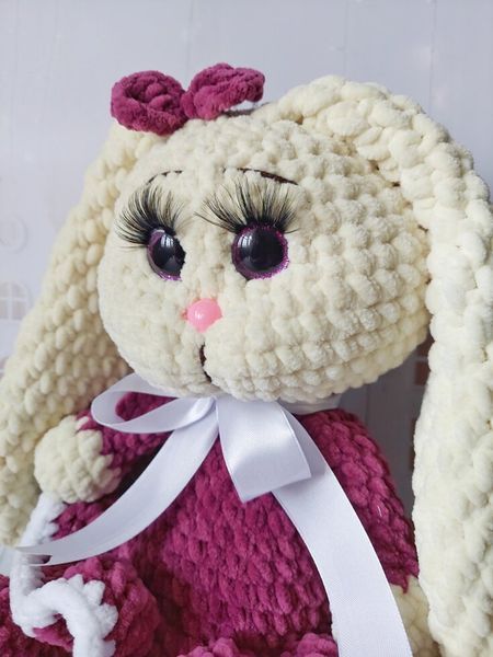 Мягкая детская игрушка, ручная работа, Зайка, 33-35 см 241 фото